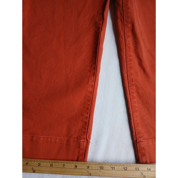 Madewell Pants 27 Slim Emmett Wide Leg Crop Cotton Stretch Boho High Rise - Picture 2 of 12